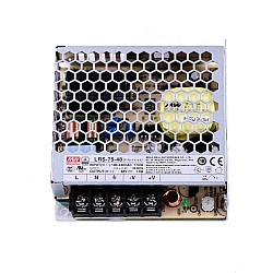 LRS-75-48 MEANWELL 76.8W 48VDC 1.6A 115/230VAC 밀폐형 스위칭 전원 공급 장치