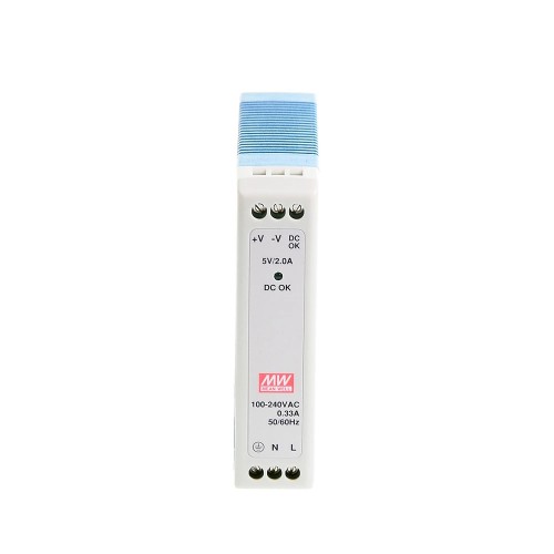 MDR-10-12 MEANWELL 10W 12VDC 0.84A 115/230VAC 단일 출력 산업용 DIN 레일 전원 공급 장치