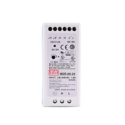 MDR-60-24 MEANWELL 60W 24VDC 2.5A 115/230VAC DIN 레일 전원 공급 장치