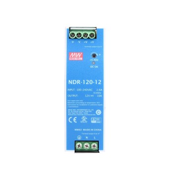NDR-120-12 MEANWELL 120W 12VDC 10A 115/230VAC 단일 출력 산업용 DIN 레일 NDR-120-12 MEANWELL 120W 12VDC 10A 115/230VAC 단일 출력 산업용 DIN 레일