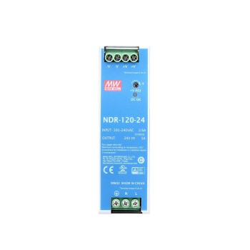 NDR-120-24 MEANWELL 120W 24VDC 5A 115/230VAC DIN 레일 전원 공급 장치