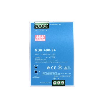 NDR-480-24 MEANWELL 480W 24VDC 20A 115/230VAC DIN 레일 전원 공급 장치