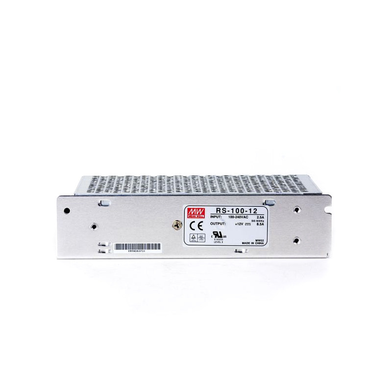 RS-100-12 MEANWELL 102W 8.5A 12V 단일 출력 스위칭 전원 공급 장치