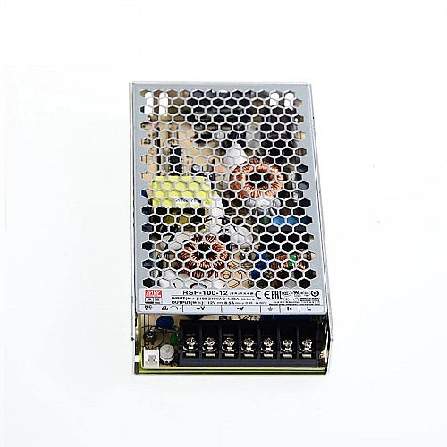 RSP-100-12 MEANWELL 102W 12VDC 8.5A 115/230VAC PFC 기능이 있는 단일 출력 RSP-100-12 MEANWELL 102W 12VDC 8.5A 115/230VAC PFC 기능이 있는 단일 출력