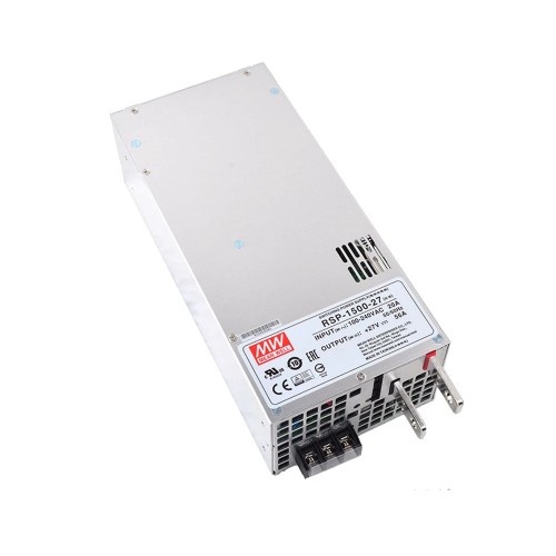 RSP-1500-27 MEANWELL 1512W 27VDC 56A 115/230VAC 단일 출력 전원 공급 장치