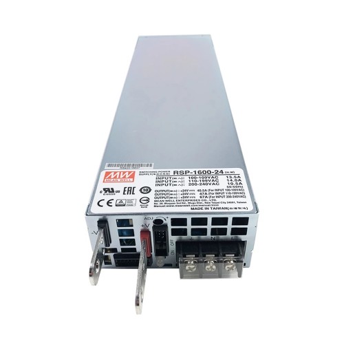 RSP-1600-24 MEANWELL 1608W 24VDC 67A 115/230VAC 단일 출력 전원 공급 장치