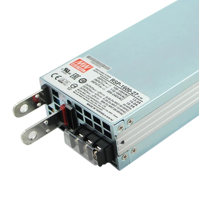 RSP-1600-27 MEANWELL 1593W 27VDC 59A 115/230VAC 단일 출력 전원 공급 장치