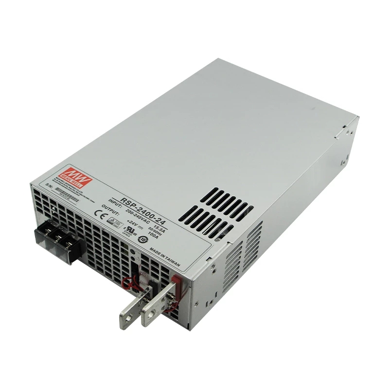 RSP-2400-24 MEANWELL 2400W 24VDC 100A 180/230VAC 단일 출력 전원 공급 장치