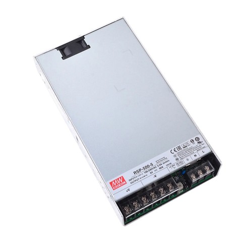 RSP-500-5 PFC 기능이 있는 MEANWELL 450W 5VDC 90A 115/230VAC 단일 출력 RSP-500-5 PFC 기능이 있는 MEANWELL 450W 5VDC 90A 115/230VAC 단일 출력