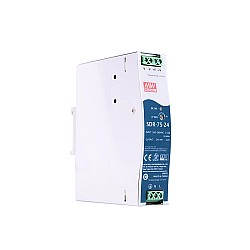 SDR-75-24 MEANWELL 76.8W 24VDC 3.2A 115/230VAC 단일 출력 산업용 DIN 레일(전원 공급 장치 포함)