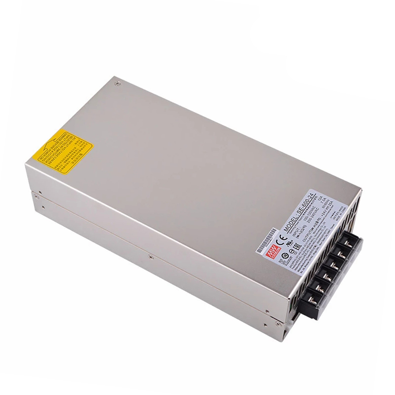 SE-600-24 MEANWELL 600W 25A 24V 단일 출력 전원 공급 장치