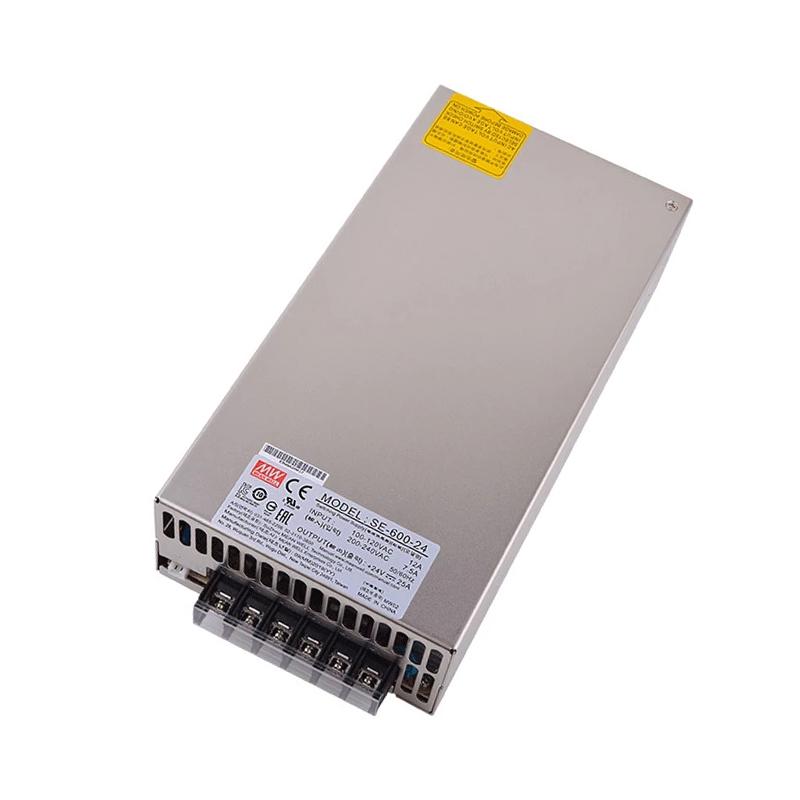 SE-600-24 MEANWELL 600W 25A 24V 단일 출력 전원 공급 장치