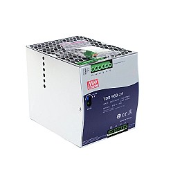 TDR-960-24 MEANWELL 960W 24VDC 40A 400/500VAC PFC 기능이 있는 슬림형 3상 산업용 DIN 레일