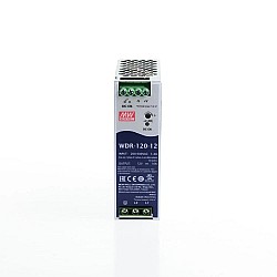 WDR-120-12 MEANWELL 120W 12VDC 10A 230/400VAC 울트라 와이드 입력 산업용 DIN 레일 전원 공급 장치