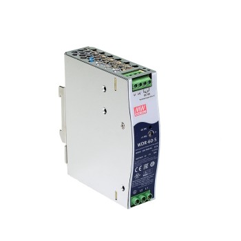 CN 세일중 - WDR-60-5 MEANWELL 50W 5VDC 10A 230/400VAC 울트라 와이드 입력 산업용 DIN 레일 전원 공급 장치