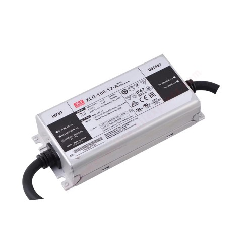 XLG-100-12-A MEANWELL 96W 12VDC 8A 115/230VAC 정전력 모드 LED 드라이버