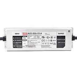 XLG-200-12-A MEANWELL 192W 12VDC 16A 115/230VAC 정전력 모드 LED 드라이버