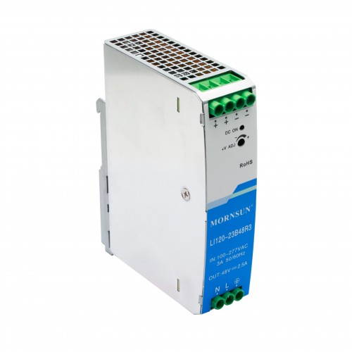 120W 24V 5.0A 85-305VAC/120-430VDC DIN 레일 스위칭 전원 공급 장치