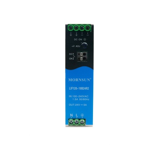 120W 55V 2.2A 85-264VAC/120-370VDC DIN 레일 PFC 기능을 갖춘 스위칭 전원 공급 장치