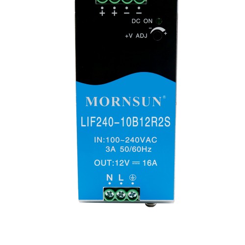 240W 48V 5.0A 85-264VAC/120-370VDC DIN 레일 PFC 기능을 갖춘 스위칭 전원 공급 장치