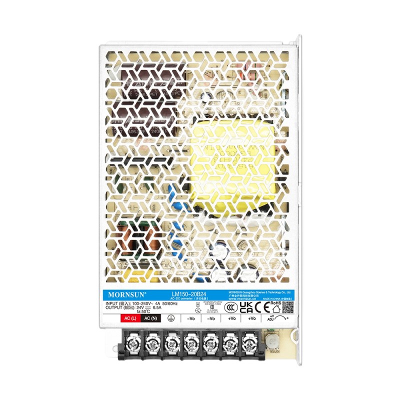 150W 24V 6.5A 85-264VAC/120-370VDC 스위칭 전원 공급 장치