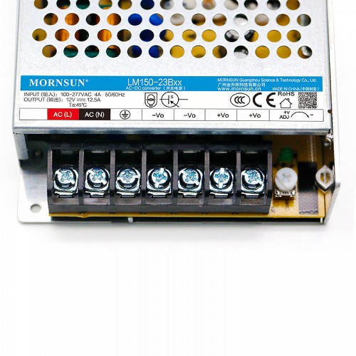 150W 55V 2.73A 85-305VAC/120-430VDC 스위칭 전원 공급 장치