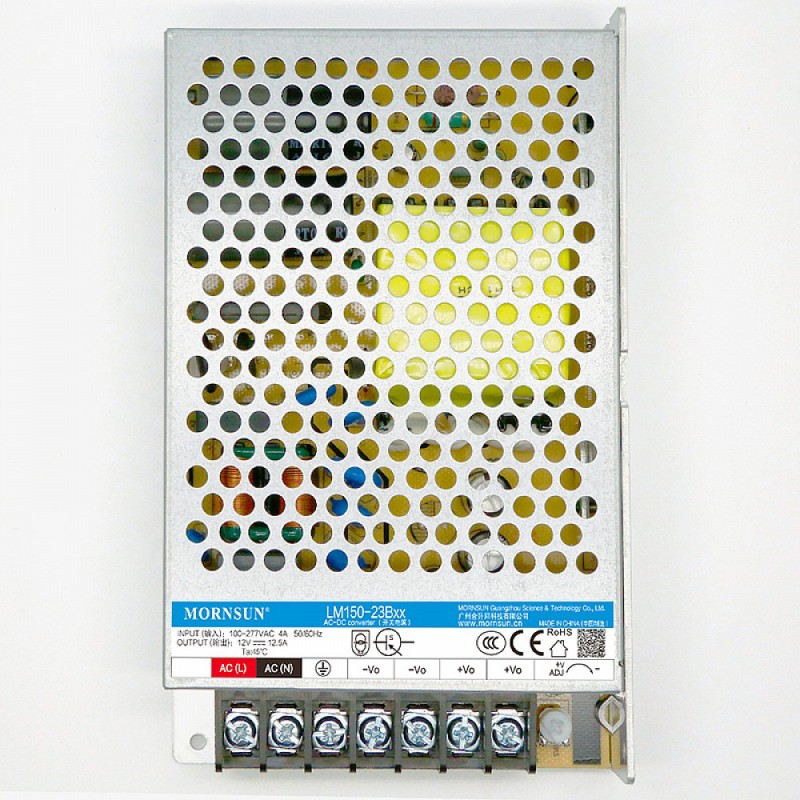 150W 55V 2.73A 85-305VAC/120-430VDC 스위칭 전원 공급 장치