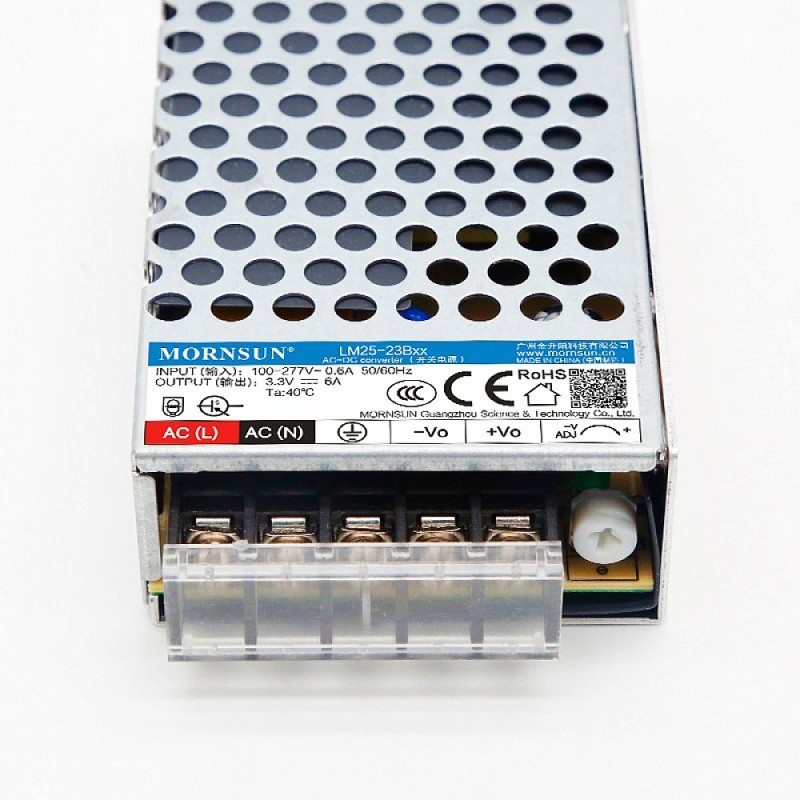 25W 5V 5.0A 85-305VAC/120-430VDC 스위칭 전원 공급 장치