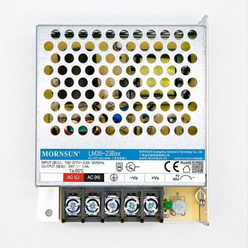 35W 24V 1.5A 85-305VAC/120-430VDC 스위칭 전원 공급 장치