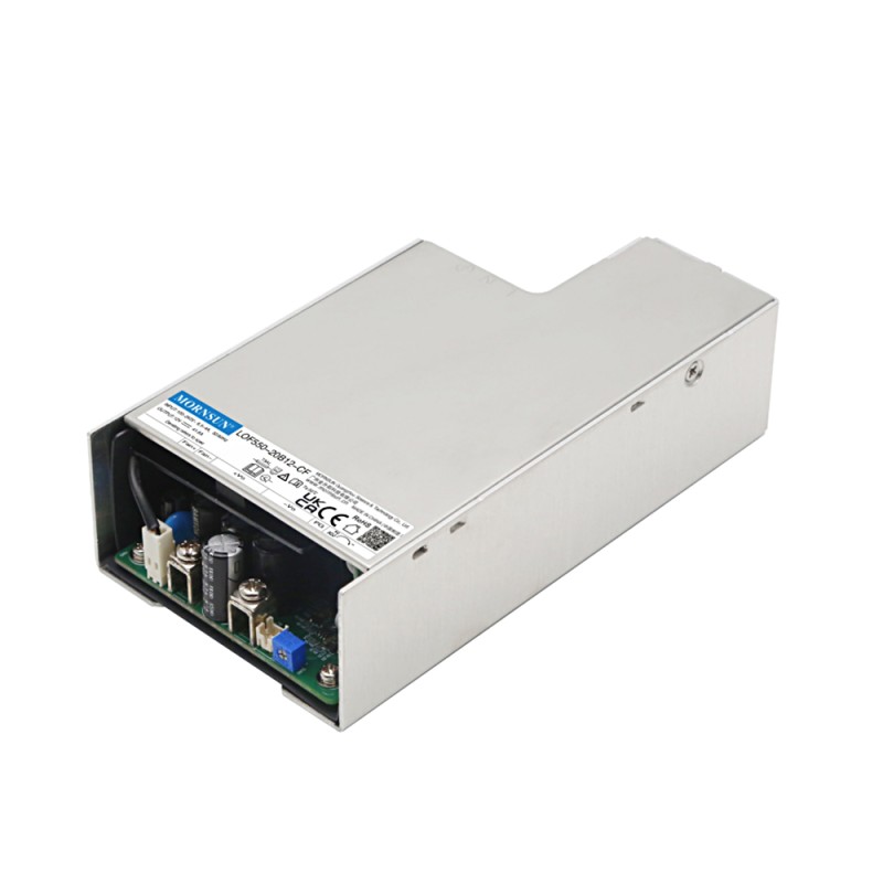 550W 24V 22.9A 90-264VAC/127-370VDC PFC 기능 및 강제 냉각 기능을 갖춘 스위칭 전원 공급 장치