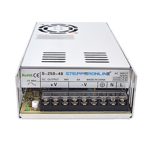250W 48V 5.0A 115/230V 스위칭 전원 공급 장치 스테퍼 모터 CNC 라우터 키트 250W 48V 5.0A 115/230V 스위칭 전원 공급 장치 스테퍼 모터 CNC 라우터 키트
