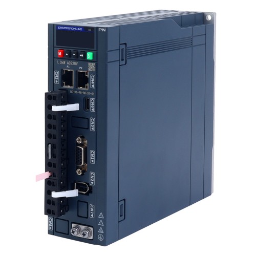 A6 시리즈 1000W PROFINET AC 서보 모터 키트 3000rpm 3.18Nm 브레이크 포함 17비트 절대 인코더 IP67 - A6-PN1000H2B1-M17 | StepperOnline