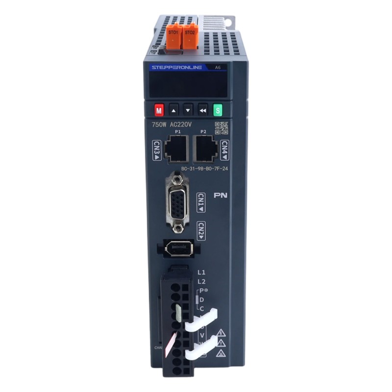 A6 시리즈 750W STO Safe Torque Off PROFINET AC 서보 모터 키트 3000rpm 2.39Nm 17비트 절대형 엔코더 IP67 - A6-PN750H2A1-M17-STO | StepperOnline A6 시리즈 750W STO Safe Torque Off PROFINET AC 서보 모터 키트 3000rpm 2.39Nm 17비트 절대형 엔코더 IP67 - A6-PN750H2A1-M17-STO | StepperOnline