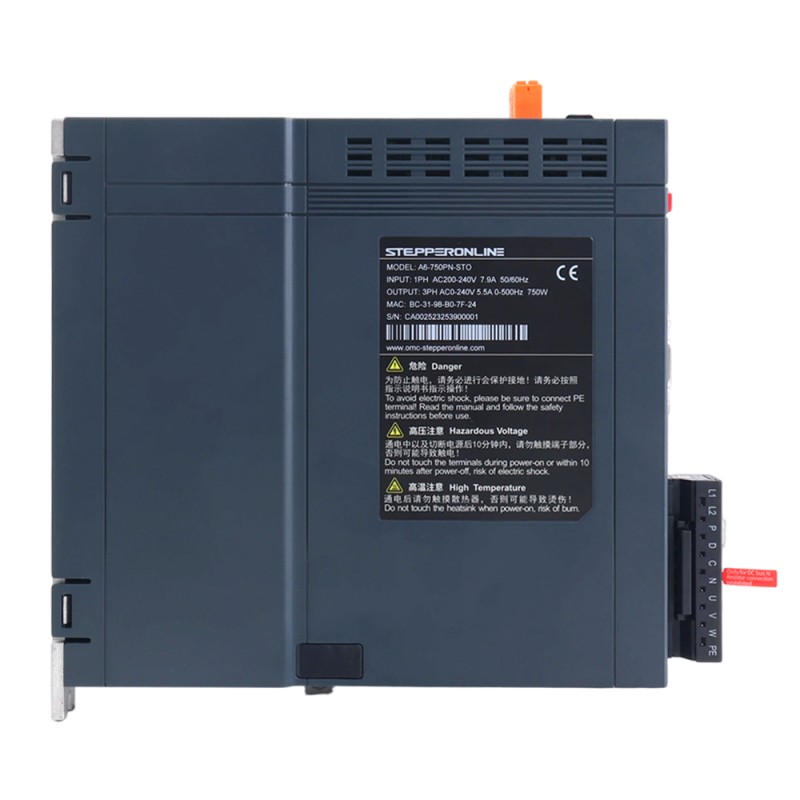 A6 시리즈 750W STO Safe Torque Off PROFINET AC 서보 모터 키트 3000rpm 2.39Nm 17비트 절대형 엔코더 IP67 - A6-PN750H2A1-M17-STO | StepperOnline A6 시리즈 750W STO Safe Torque Off PROFINET AC 서보 모터 키트 3000rpm 2.39Nm 17비트 절대형 엔코더 IP67 - A6-PN750H2A1-M17-STO | StepperOnline