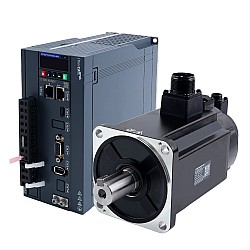 A6 시리즈 2000W EtherCAT AC 서보 모터 키트 3000rpm 6.37Nm 브레이크 포함 17비트 앱솔루트 엔코더 IP67