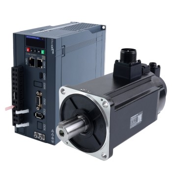 A6 시리즈 2500W EtherCAT AC 서보 모터 키트 3000rpm 7.96Nm 브레이크 포함 17비트 앱솔루트 엔코더 IP67