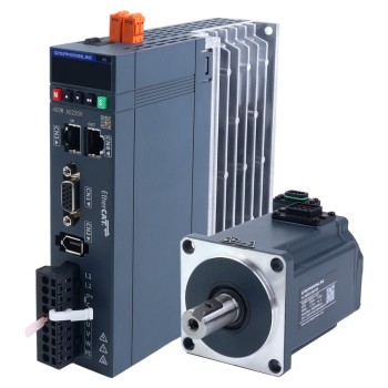A6 시리즈 400W STO Safe Torque Off EtherCAT AC 서보 모터 키트 3000rpm 1.27Nm 17비트 절대형 엔코더 IP67