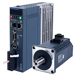 A6 시리즈 400W PROFINET AC 서보 모터 키트 3000rpm 1.27Nm 브레이크 포함 17비트 절대 인코더 IP67