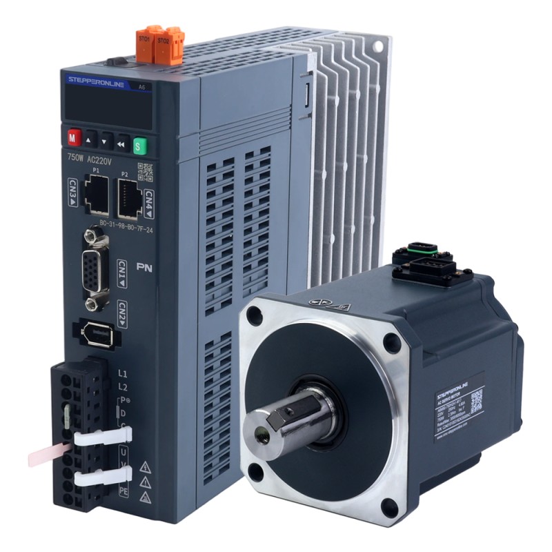 A6 시리즈 750W STO Safe Torque Off PROFINET AC 서보 모터 키트 3000rpm 2.39Nm 17비트 절대형 엔코더 IP67 - A6-PN750H2A1-M17-STO | StepperOnline A6 시리즈 750W STO Safe Torque Off PROFINET AC 서보 모터 키트 3000rpm 2.39Nm 17비트 절대형 엔코더 IP67 - A6-PN750H2A1-M17-STO | StepperOnline
