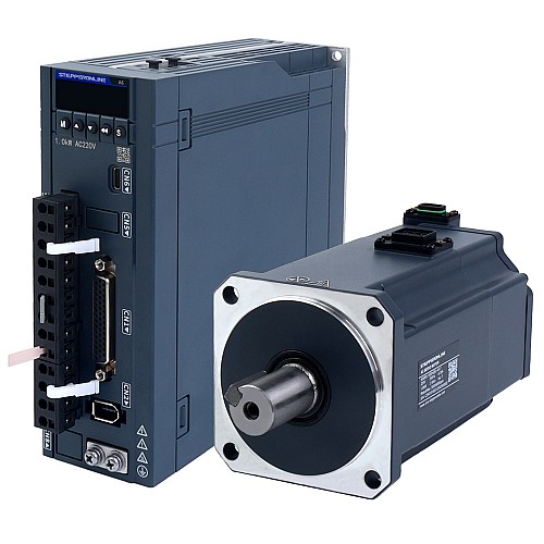 A6 시리즈 1000W RS485 AC 서보 모터 키트 3000rpm 3.18Nm 브레이크 포함 17비트 절대 인코더 IP67 - A6-RS1000H2B1-M17 | StepperOnline