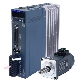 A6 시리즈 100W RS485 AC 서보 모터 키트 3000rpm 0.32Nm 17비트 절대 인코더 IP67