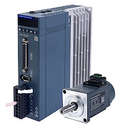 A6 시리즈 100W RS485 AC 서보 모터 키트 3000rpm 0.32Nm 17비트 절대 인코더 IP67
