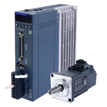 A6 시리즈 100W RS485 AC 서보 모터 키트 3000rpm 0.32Nm w/ 브레이크 17비트 절대 인코더 IP67