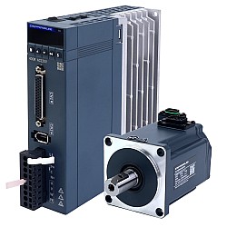A6 시리즈 400W RS485 AC 서보 모터 키트 3000rpm 1.27Nm 17비트 절대 인코더 IP67
