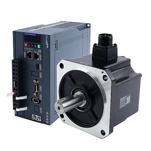 A6H 시리즈 850W EtherCAT AC 서보 모터 키트 1500rpm 5.39Nm 17비트 앱솔루트 엔코더 IP67 - A6H-EC850H2A1-M17 | StepperOnline