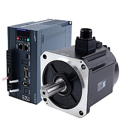 A6H 시리즈 1800W EtherCAT AC 서보 모터 키트 1500rpm 11.50Nm 브레이크 포함 17비트 앱솔루트 엔코더 IP67