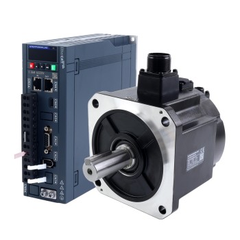 A6H 시리즈 850W EtherCAT AC 서보 모터 키트 1500rpm 5.39Nm 브레이크 포함 17비트 앱솔루트 엔코더 IP67