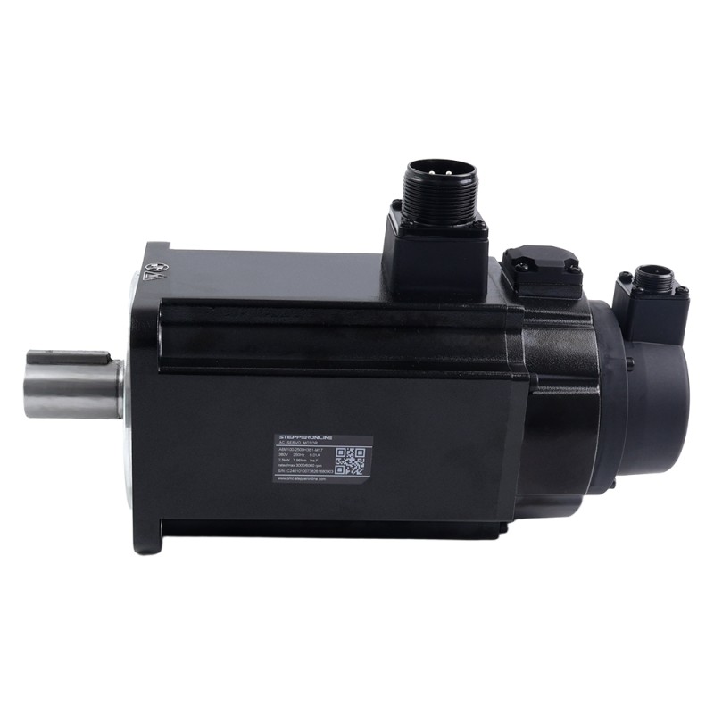 A6 시리즈 2500W RS485 AC 서보 모터 키트 3000rpm 7.96Nm 브레이크 포함 17비트 앱솔루트 엔코더 IP67 - A6-RS2500H3B1-M17 | StepperOnline