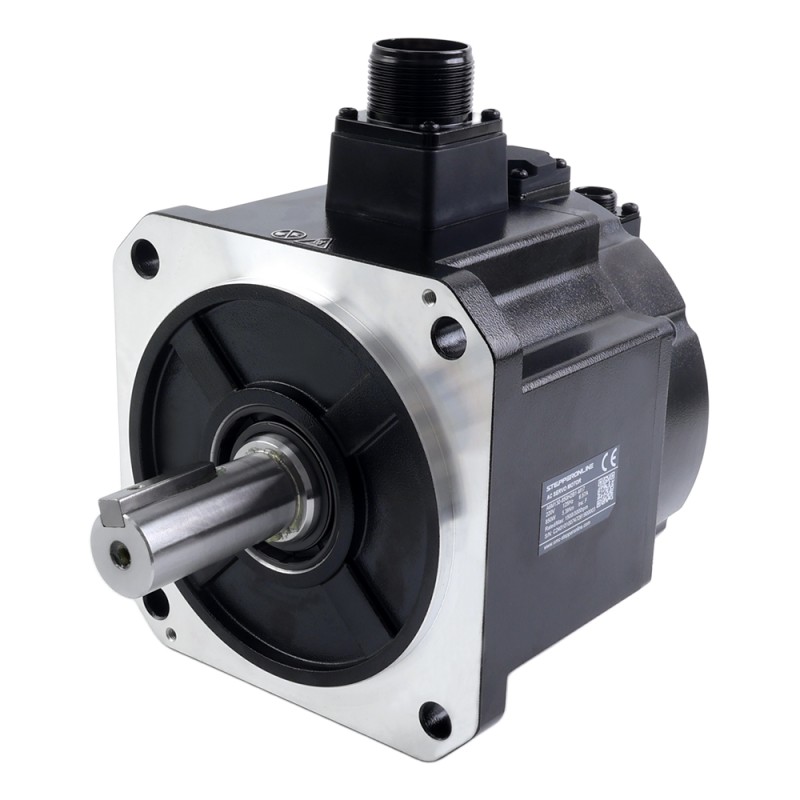 A6H 시리즈 850W EtherCAT AC 서보 모터 키트 1500rpm 5.39Nm 브레이크 포함 17비트 앱솔루트 엔코더 IP67 - A6H-EC850H2B1-M17 | StepperOnline