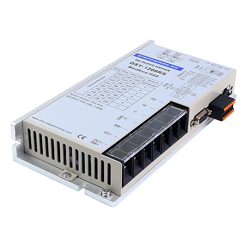 DSY 시리즈 1000W RS485 DC 서보 모터 24-70VDC 3.20Nm 3000rpm 17비트 증분형 인코더 IP65 - DSY-RS1000L2A2-M17S | StepperOnline